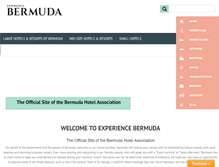 Tablet Screenshot of experiencebermuda.com